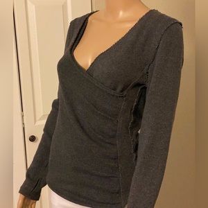 NWT Free People Charcoal Top